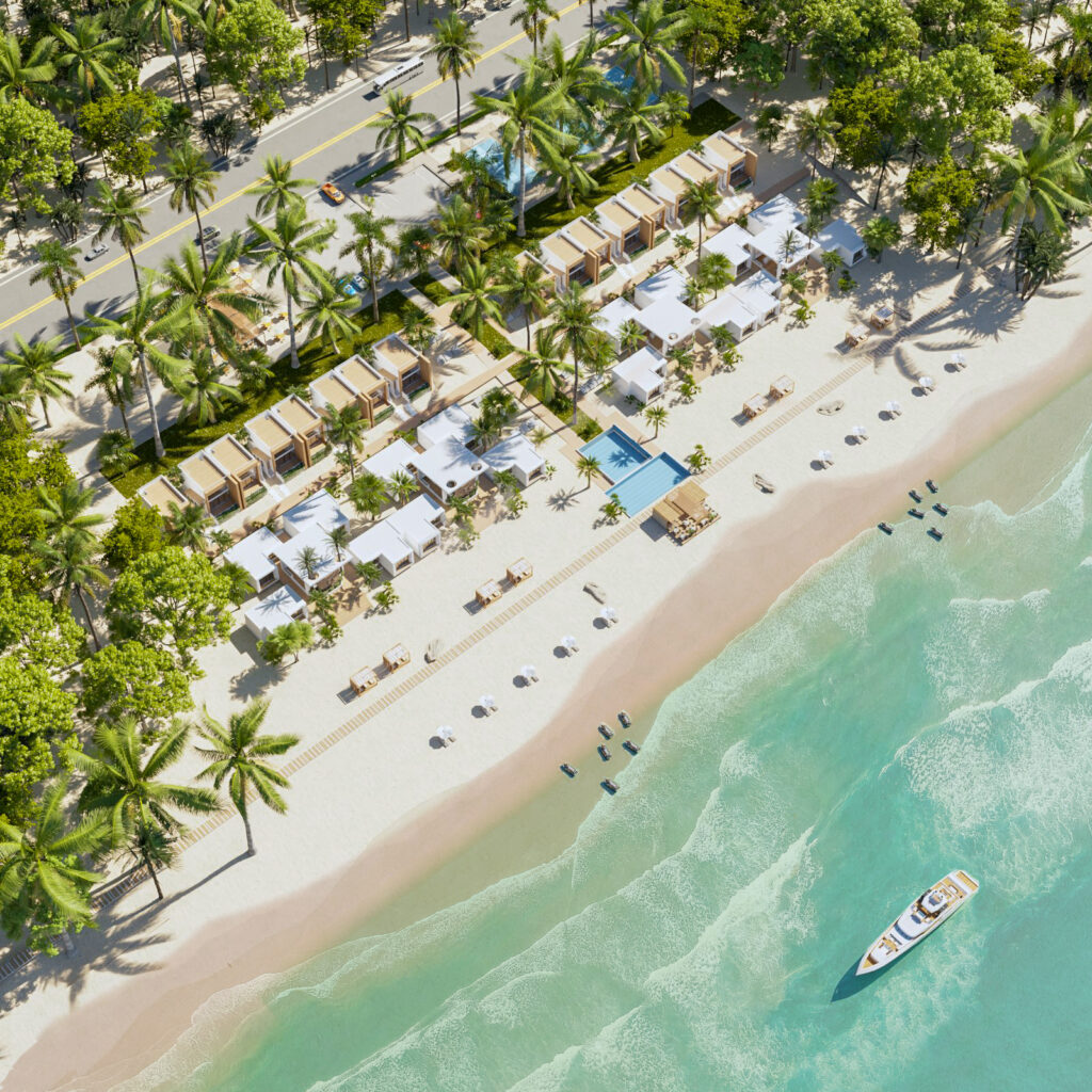 Exuma Noire Drone Rendering